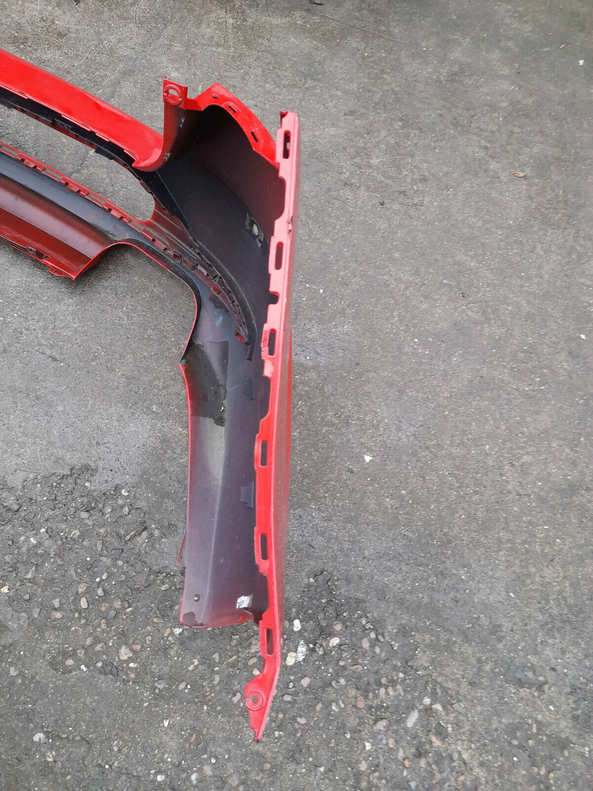 GENUINE SEAT LEON FR 2012-ONWARDS REAR BUMPER IN RED PN:5F9807421K