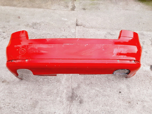 GENUINE SKODA OCTAVIA MK2 FACELIFT 2009-2013 REAR BUMPER IN RED P/N:125807421F