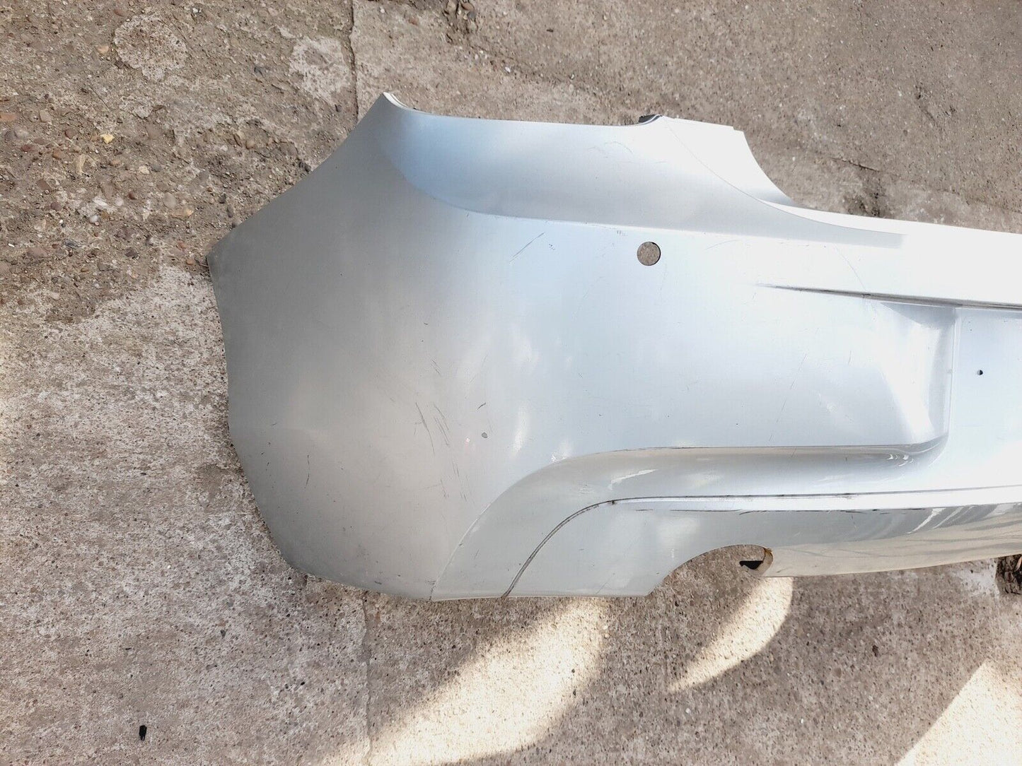 GENUINE BMW 1 SERIES F20 PRE-FACELIFT REAR BUMPER IN SILVER P/N:51127240918