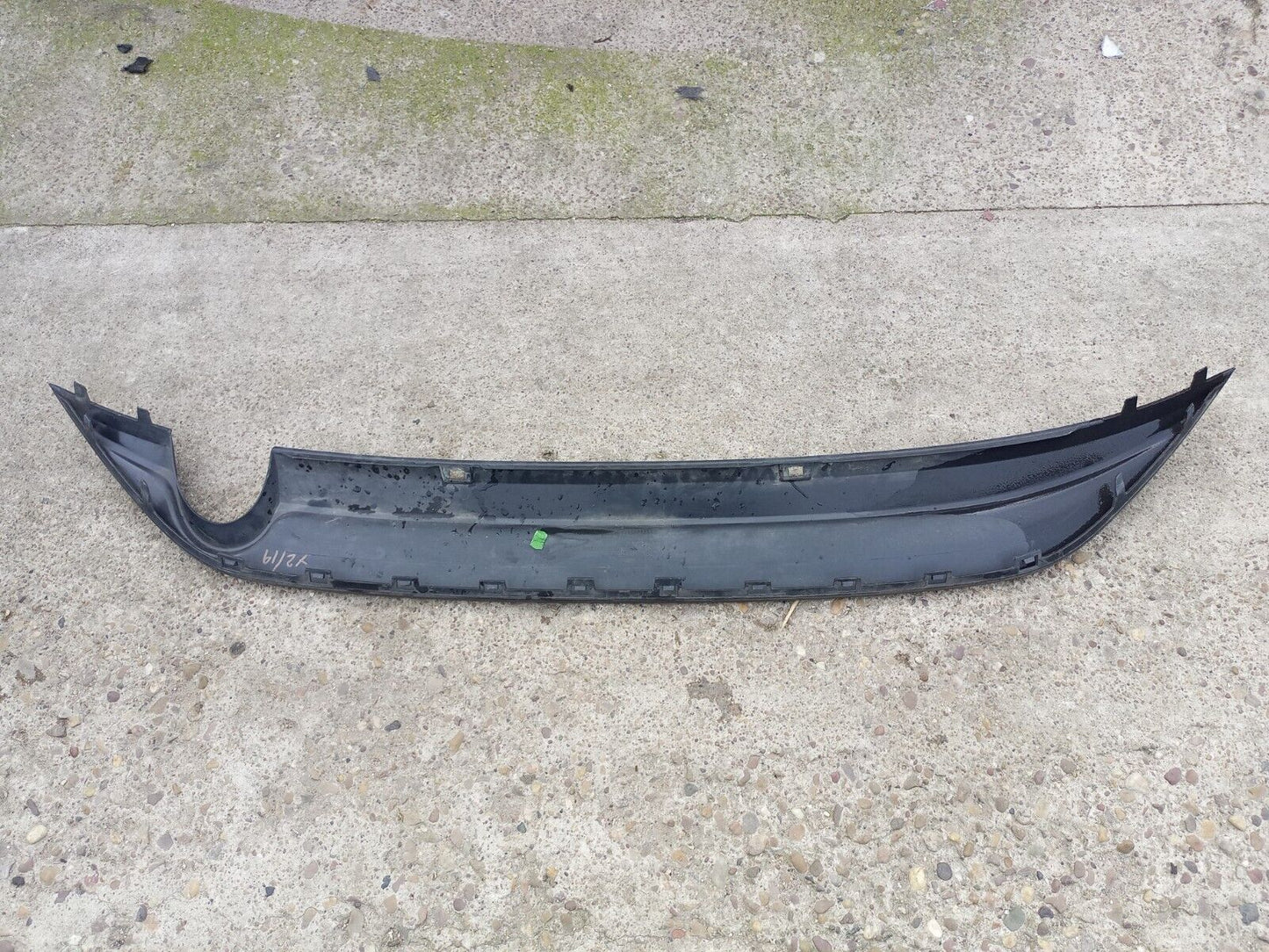 GENUINE VOLKSWAGEN GOLF MK7 SV LOWER REAR BUMPER SPLITTER P/N:5G6807568B