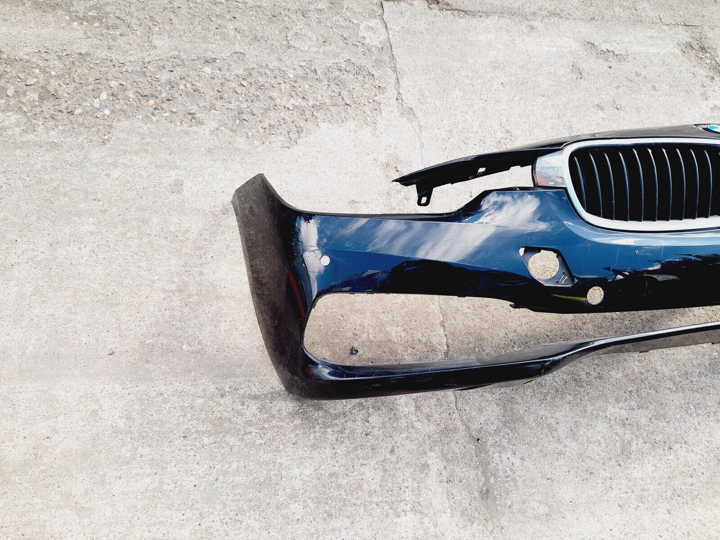 GENUINE BMW 3 SERIES F30 F31 LCI 2012-2015 FRONT BUMPER IN BLUE