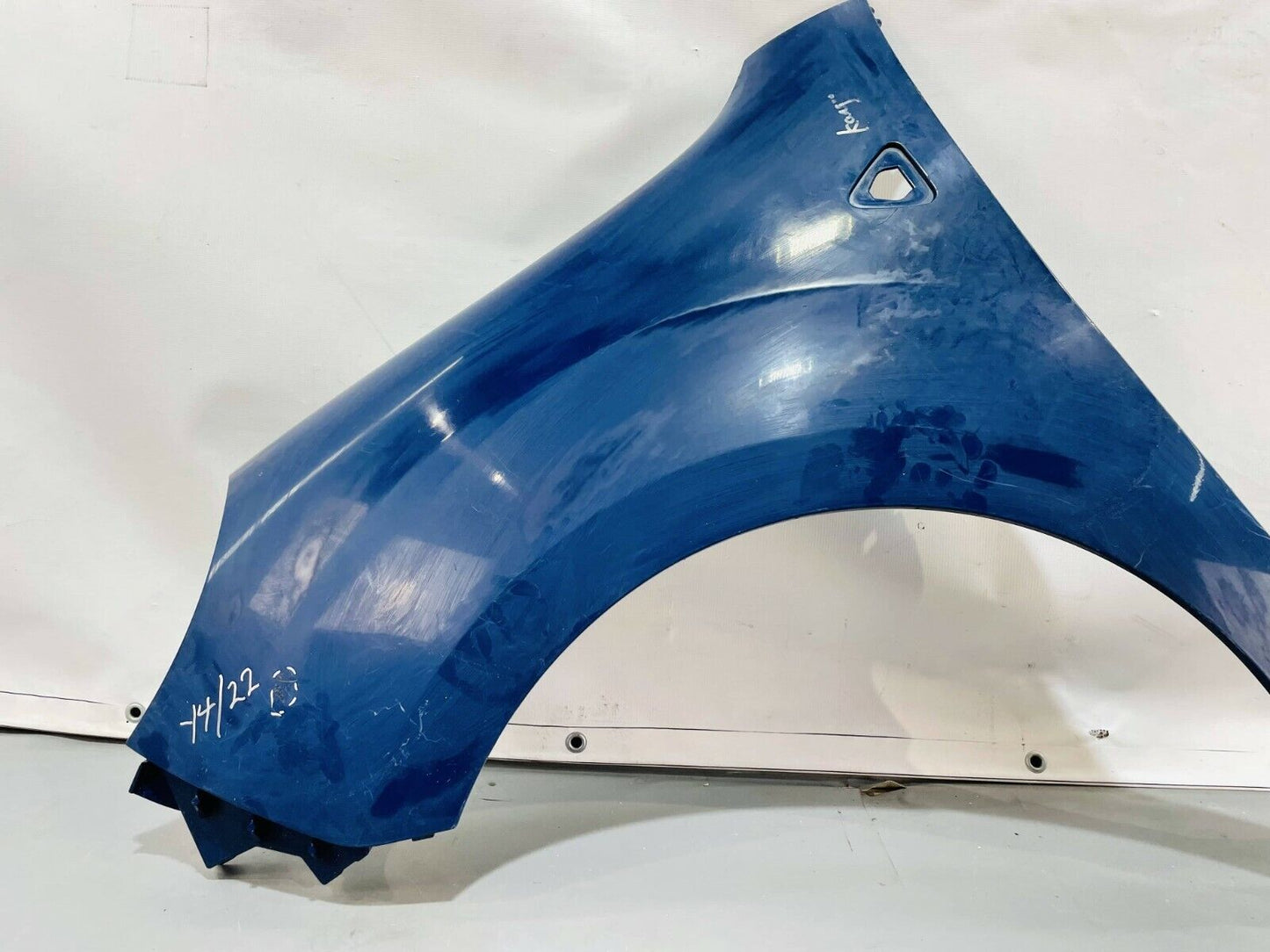 GENUINE RENAULT KANGOO MK2 2008-2012 PASSENGER LEFT FRONT SIDE WING IN BLUE