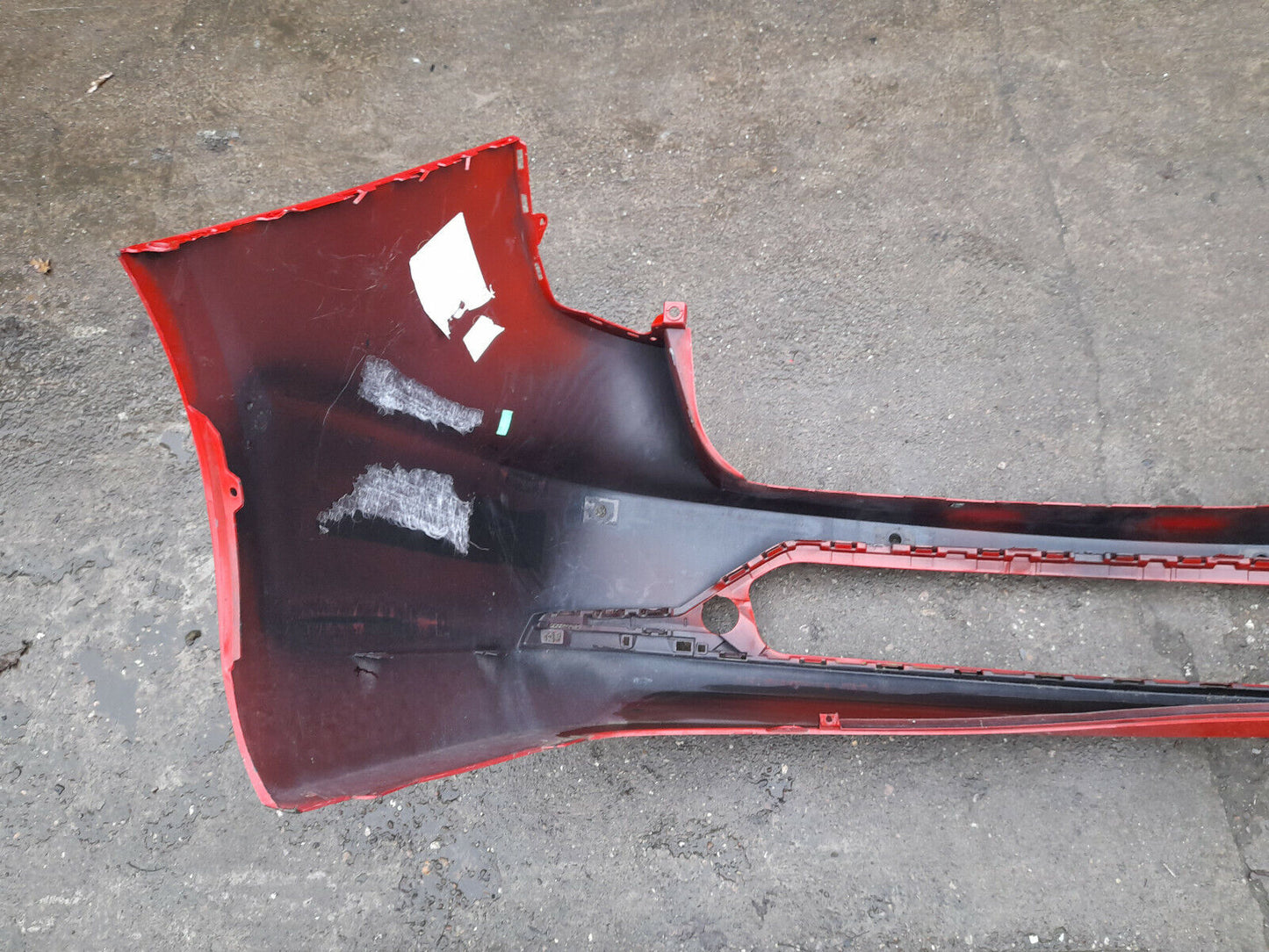 GENUINE SEAT LEON FR 2012-ONWARDS REAR BUMPER IN RED PN:5F9807421K