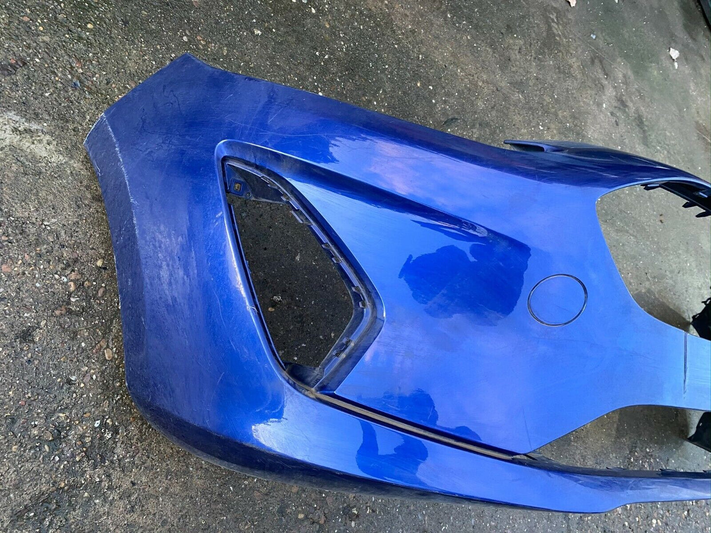 GENUINE FORD FIESTA FRONT BUMPER 2017-ONWARDS IN BLUE P/N:H1BB17K819