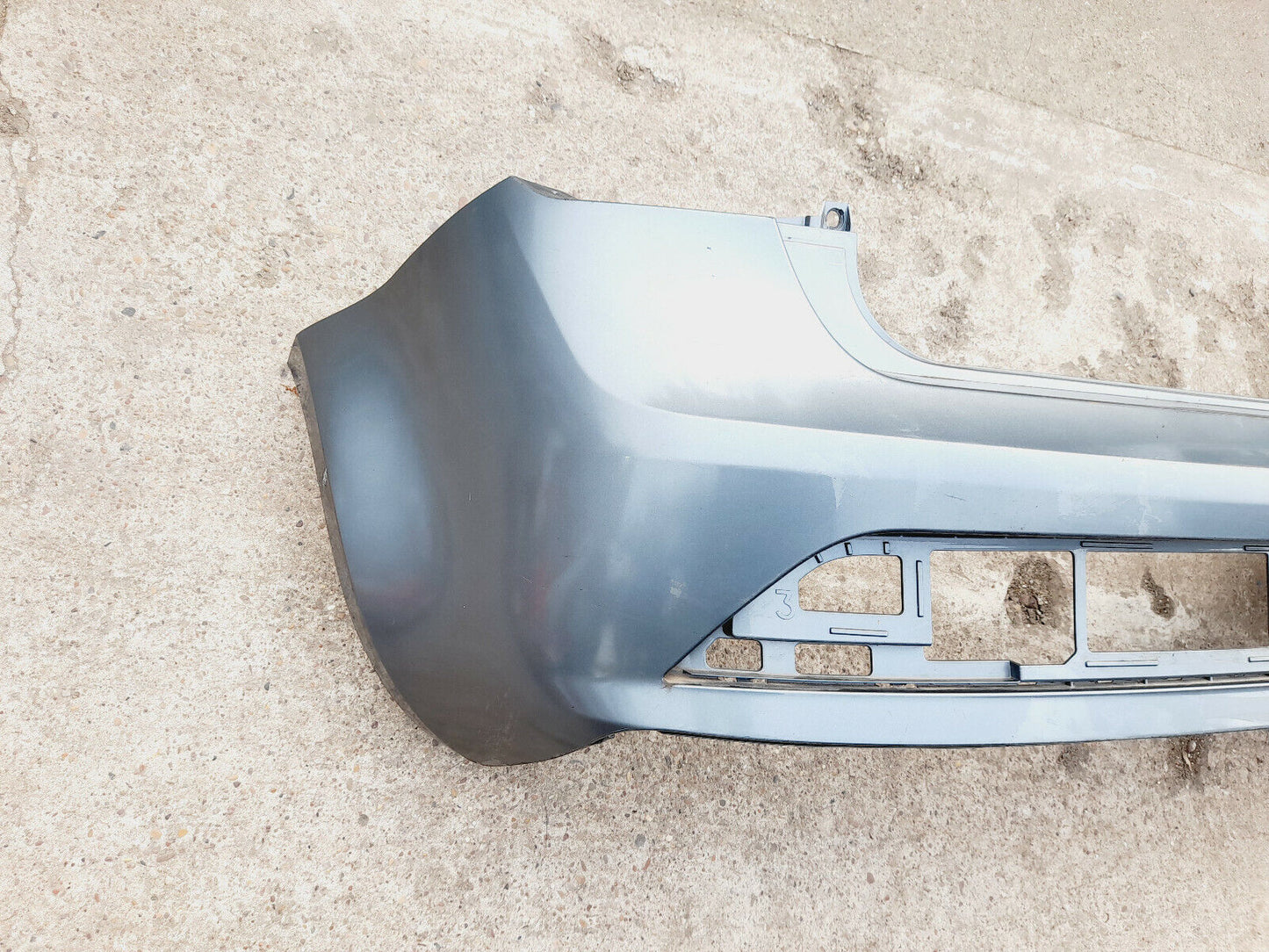 GENUINE SEAT IBIZA FR 2012-2015 REAR BUMPER IN GREY P/N:6J3807421A/B