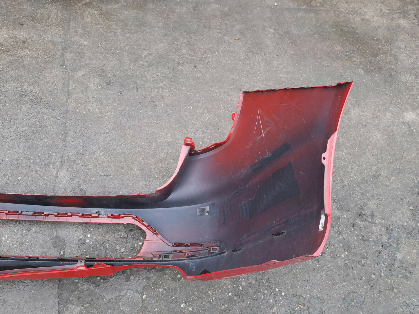 GENUINE SEAT LEON FR 2012-ONWARDS REAR BUMPER IN RED PN:5F9807421K