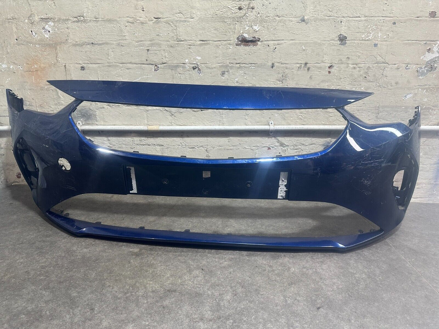 VAUXHALL CORSA F 2019-ONWARDS GENUINE FRONT BUMPER; P/N: 9830280980