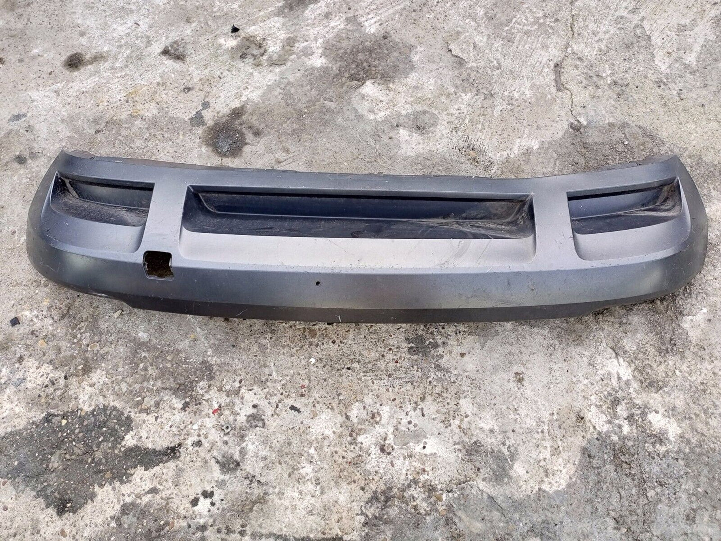 SKODA KAROQ REAR BUMPER LOWER SECTION DIFFUSER P/N:57A807835