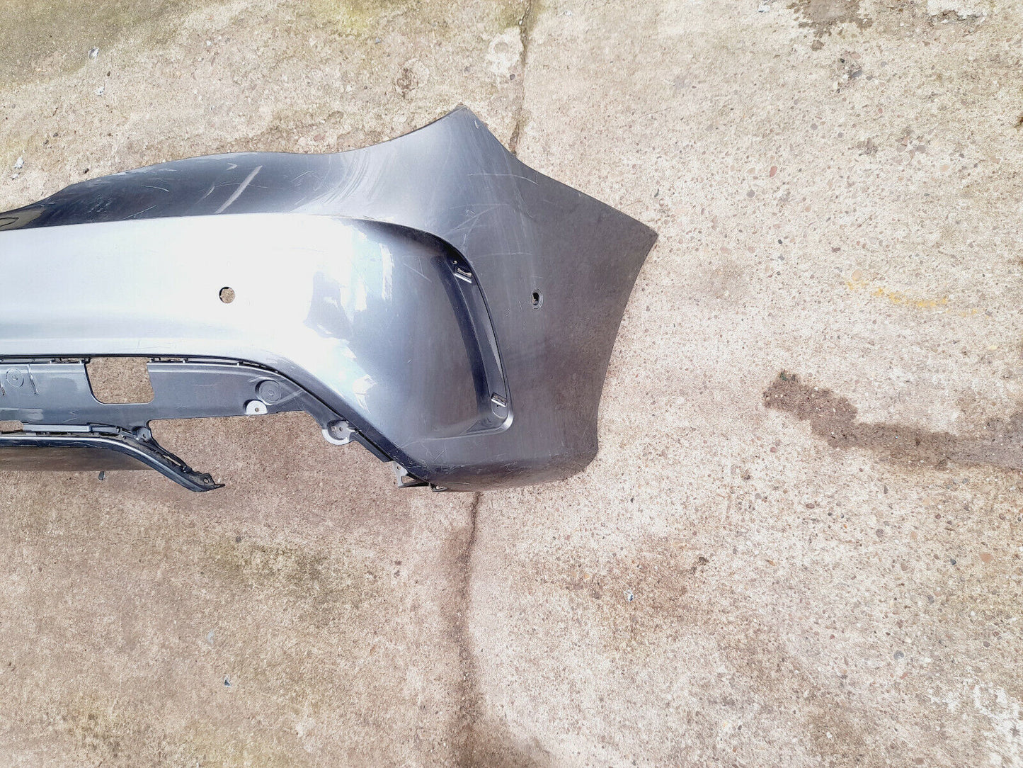 GENUINE MERCEDES CLA AMG SPORT W117 REAR BUMPER IN GREY PN:A1178851525