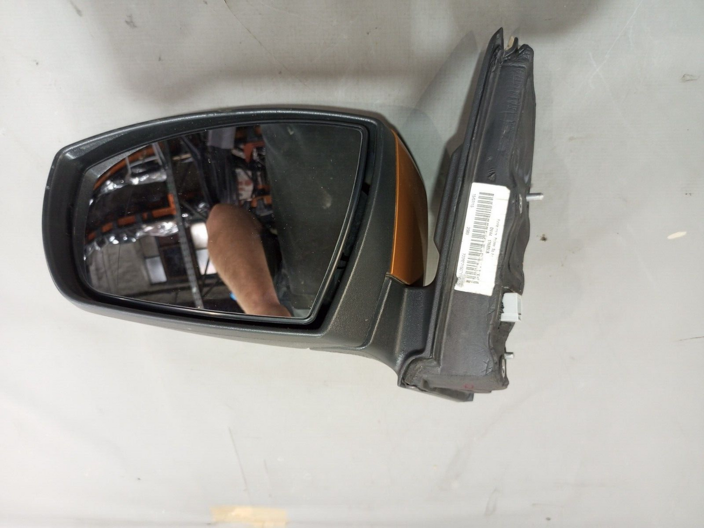 FORD KUGA WING MIRROR LEFT PASSENGER SIDE IN ORANGE / TIGER EYE MK2 2014