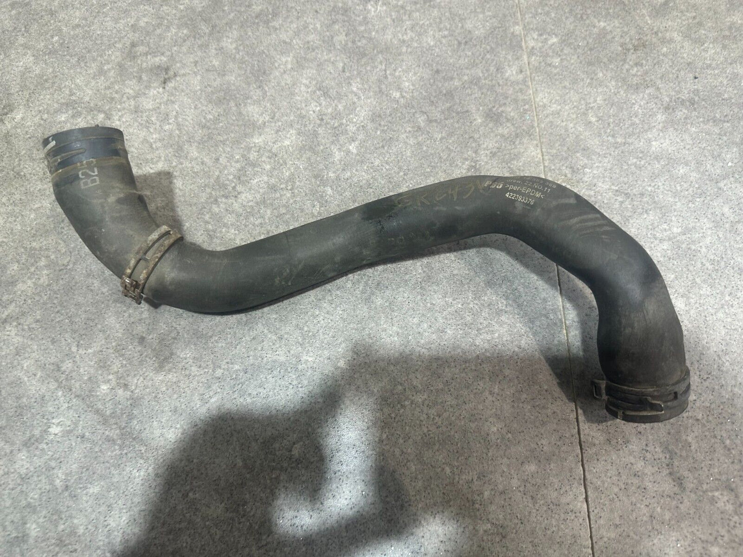 VAUXHALL COMBO 1.3 WATER HEATER PIPE; P/N: 422393376