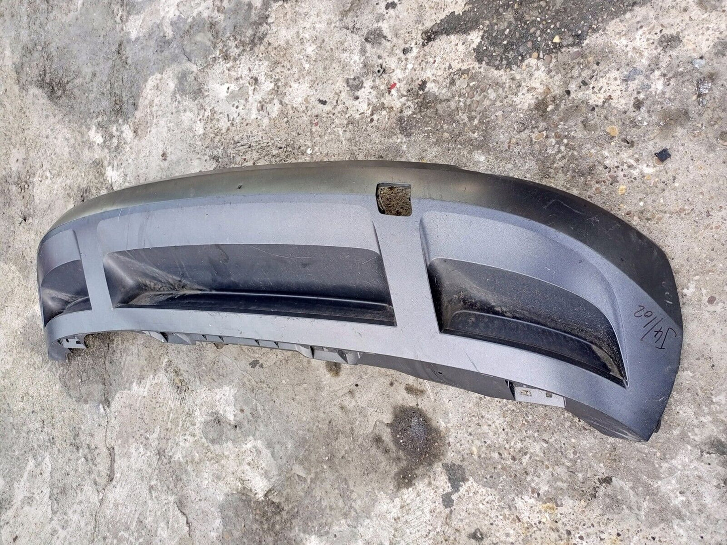 SKODA KAROQ REAR BUMPER LOWER SECTION DIFFUSER P/N:57A807835