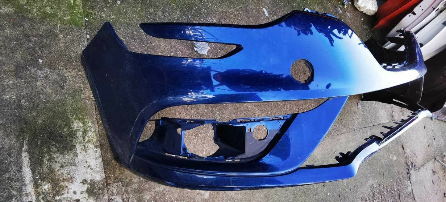 GENUINE RENAULT MEGANE 2016-ONWARDS FRONT BUMPER IN BLUE P/N:620225094R