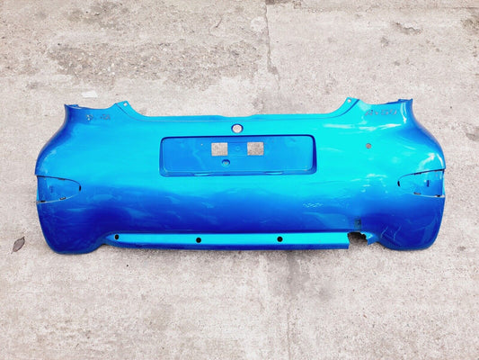 GENUINE TOYOTA AYGO 2005-2012 REAR BUMPER IN BLUE P/N:52159-0H030